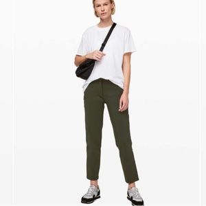 Lululemon dark olive pants